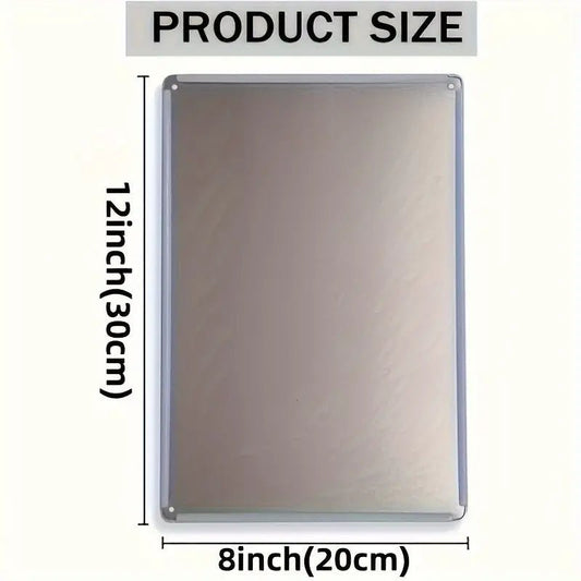 Retro Schild Willkommen, Jetzt Bist Du Hier' Metallschild - Spielzeug - Sonderposten