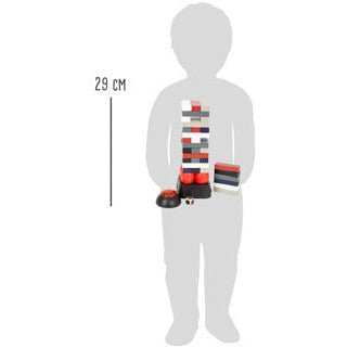 Wackelturm Dynamit Stapelturm Spiel Holzsteine ab 3 Jahren - Spielzeug - Sonderposten