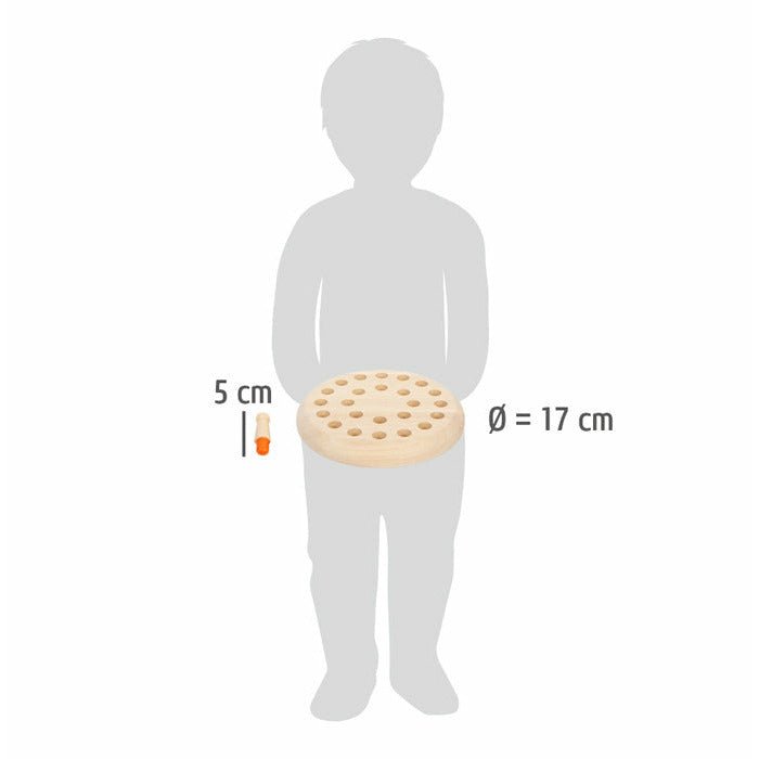 Farben Memory Holzspielzeug Memo aus Holz Kinder ab 4 Jahren Denkspiel Kinder - Spielzeug - Sonderposten
