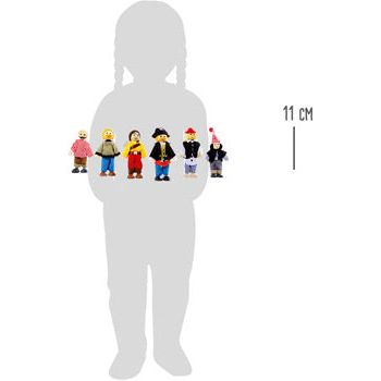 Biegepuppen Piratenset Figuren Spielzeug Puppen Piraten Set - Spielzeug - Sonderposten