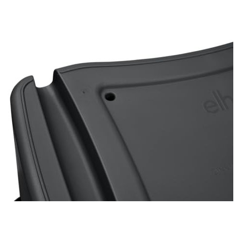 elho Green Basics Stack & Grow 50 - Übertopf für Außen Züchten Und Ernten - Ø 50.9 x H 35.7 cm - Schwarz/Living Schwarz - Spielzeug - Sonderposten