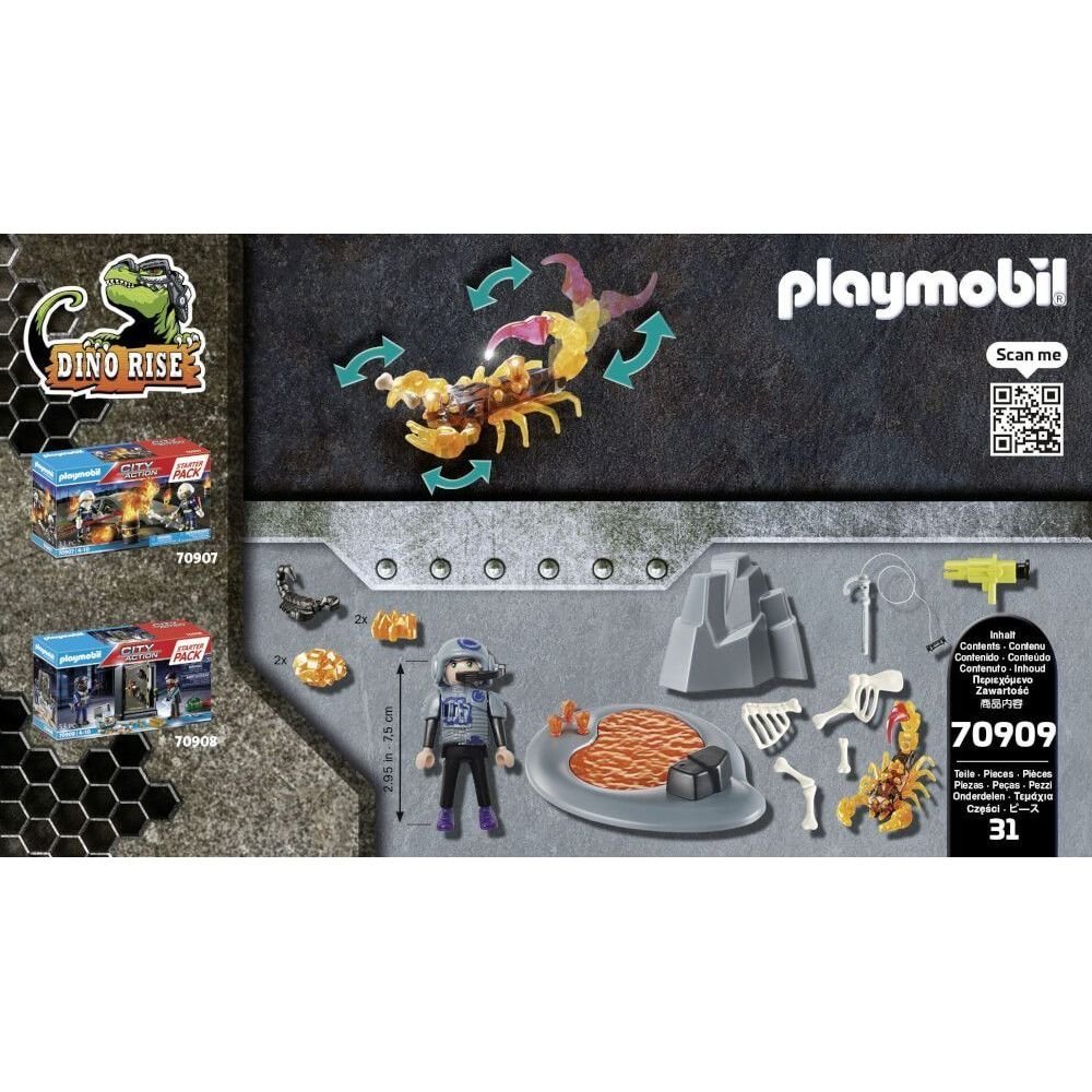 Playmobil 70909 Dino Rise Starter Pack – Feuerskorpion | Spielzeug - sonderposten.de - Spielzeug - Sonderposten