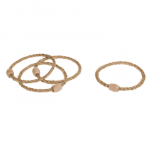 Ringwurf - Spiel, inklusive 1 Holzstange und 4 Ringen, in Geschenkverpackung ab 3 Jahren - Spielzeug - Sonderposten