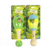 Beluga - Giraffe Maraca sortiert 20cm Giraffen Affen 2er Set - Spielzeug - Sonderposten