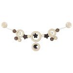 Heimess 733720 - Kinderwagenkette Mond und Sterne Holzspielzeug - Spielzeug - Sonderposten