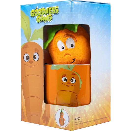 Goodness Gang Karotten - Plüsch in einer Tasse - Spielzeug - Sonderposten