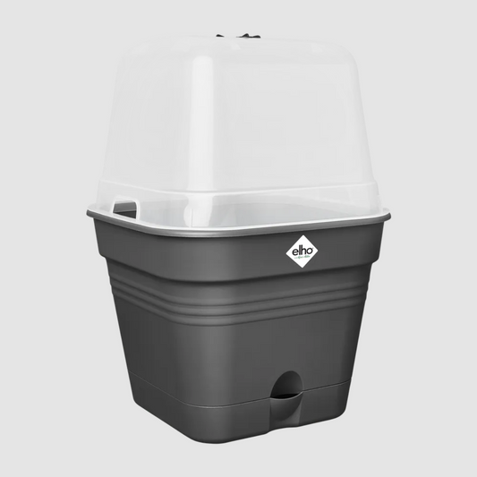 Elho Green Basics Anzucht Topf quadratisch 20 cm Living