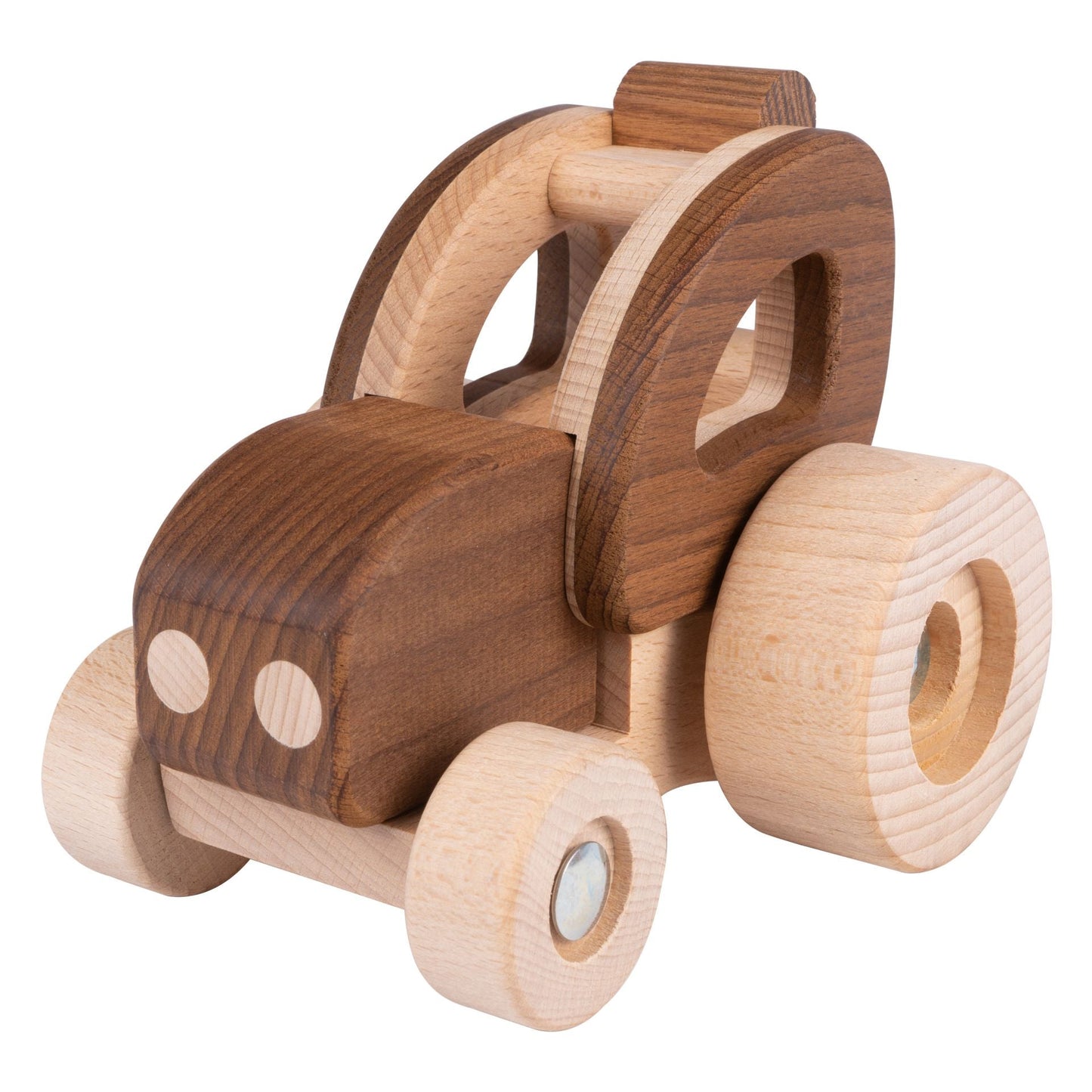 Goki Naturtraktor Holzspielzeug ab 2 Jahren - Spielzeug - Sonderposten