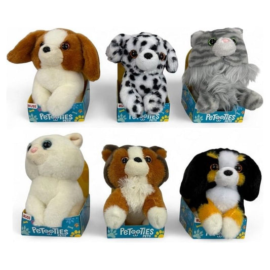 Russ Petooties – Plüsch - Hunde & Katzen (10 cm, sortiert im Display) ab 3 Jahre - Spielzeug - Sonderposten