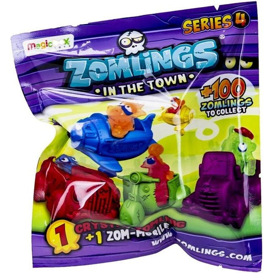 Zomlings in the Town – Blindbag Serie 4 mit Zom - Mobile! ab 3 Jahren - Spielzeug - Sonderposten