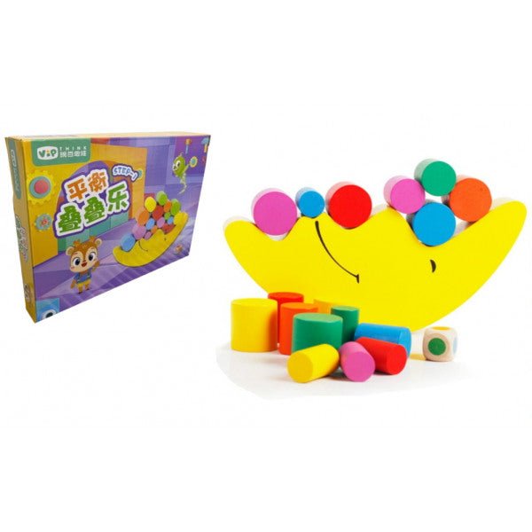 Spielzeug Wippenspielzeug Holz in Gelb ab 3 Jahren Holzspielzeug - Spielzeug - Sonderposten