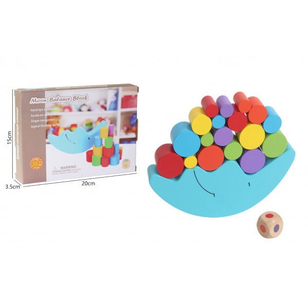 Spielzeug Wippenspielzeug Holz in Blau ab 3 Jahren Holzspielzeug - Spielzeug - Sonderposten