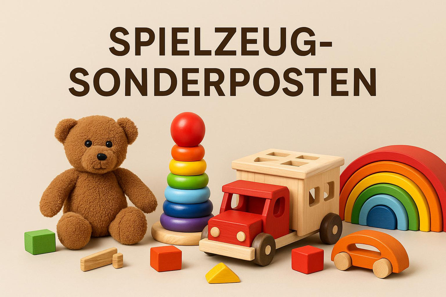 Spielzeug-Sonderposten – Markenspielzeug stark reduziert - Spielzeug-Sonderposten