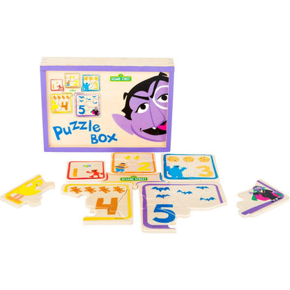 SESAMSTRASSE Puzzle - Box Graf Zahl - Spielzeug - Sonderposten