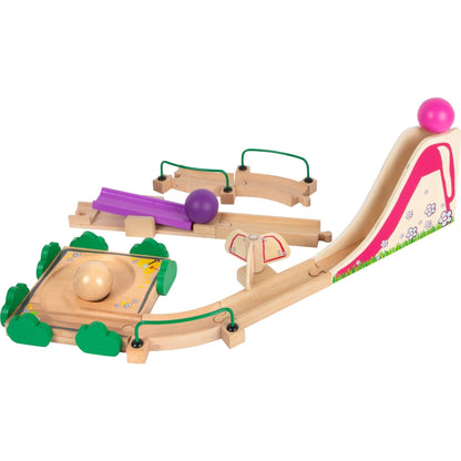 smallfoot Motorikspielzeug Kugelbahn „Tierischer Zug - Spielzeug - Sonderposten
