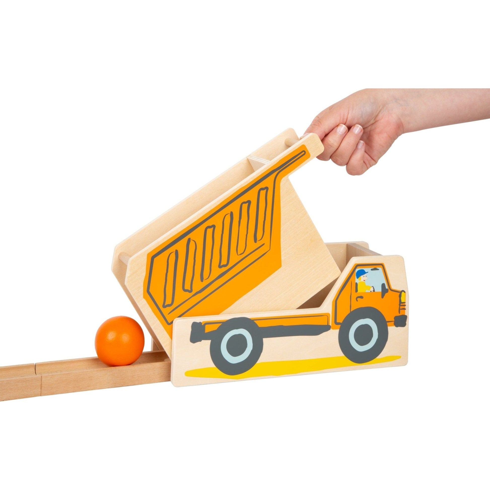 smallfoot Motorikspielzeug Kugelbahn „Tierischer Zug - Spielzeug - Sonderposten