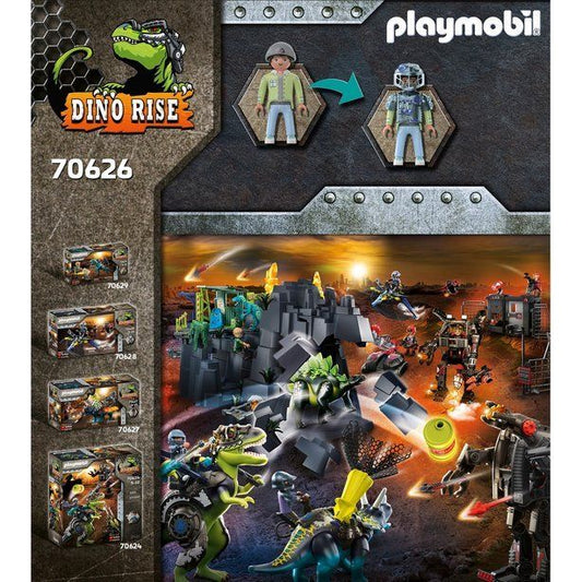 Playmobil 70626 – Dino Rise: Invasion der Roboter ab 5 Jahren - Spielzeug - Sonderposten