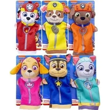 Paw Patrol Plüsch Handpuppe, 6 - fach sortiert, 14x26,5cm - Spielzeug - Sonderposten