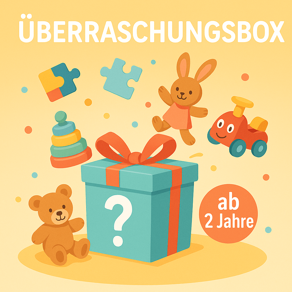 Überraschungsbox ab 2 Jahre – Spielspaß für kleine Entdecker - Spielzeug - Sonderposten
