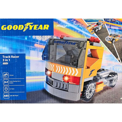 Goodyear – Track Racer 3 - in - 1 Bauset ab 5 Jahren - Spielzeug - Sonderposten
