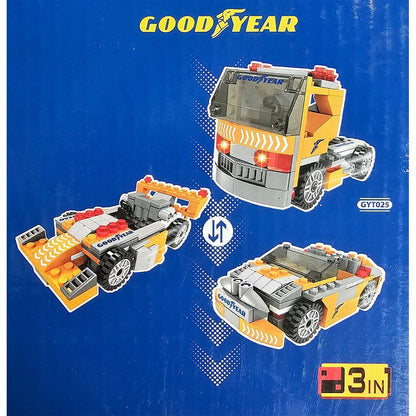 Goodyear – Track Racer 3 - in - 1 Bauset ab 5 Jahren - Spielzeug - Sonderposten