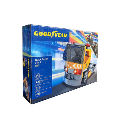 Goodyear – Track Racer 3 - in - 1 Bauset ab 5 Jahren - Spielzeug - Sonderposten