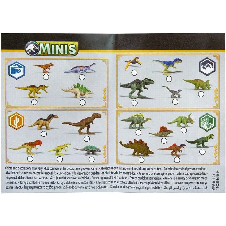Jurassic World Minis – Dino - Überraschung ab 3 Jahren - Spielzeug - Sonderposten