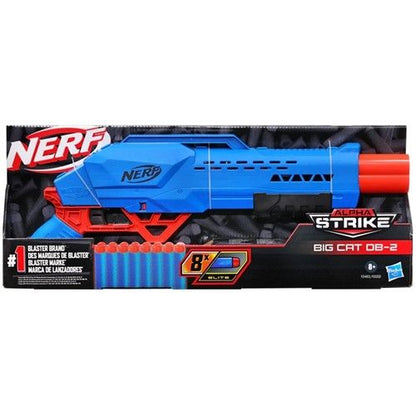 Nerf Alpha Strike Big Cat DB2 – Blaster mit Doppellauf | ab 8 Jahren - Spielzeug - Sonderposten