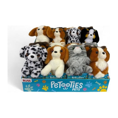 Russ Petooties – Plüsch - Hunde & Katzen (10 cm, sortiert im Display) ab 3 Jahre - Spielzeug - Sonderposten