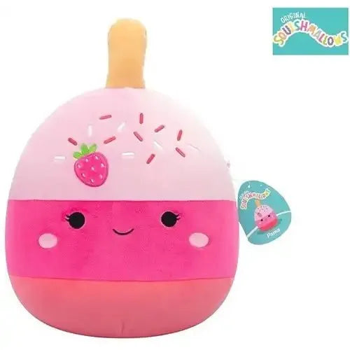 Squishmallows Plüsch – Pama der Erdbeer - Cake - Pop (30 cm) Kuscheltier - Spielzeug - Sonderposten