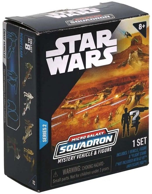 Star Wars Micro Galaxy Serie 2 – Display mit 12 Mystery Packs ab 4 Jahren - Spielzeug - Sonderposten