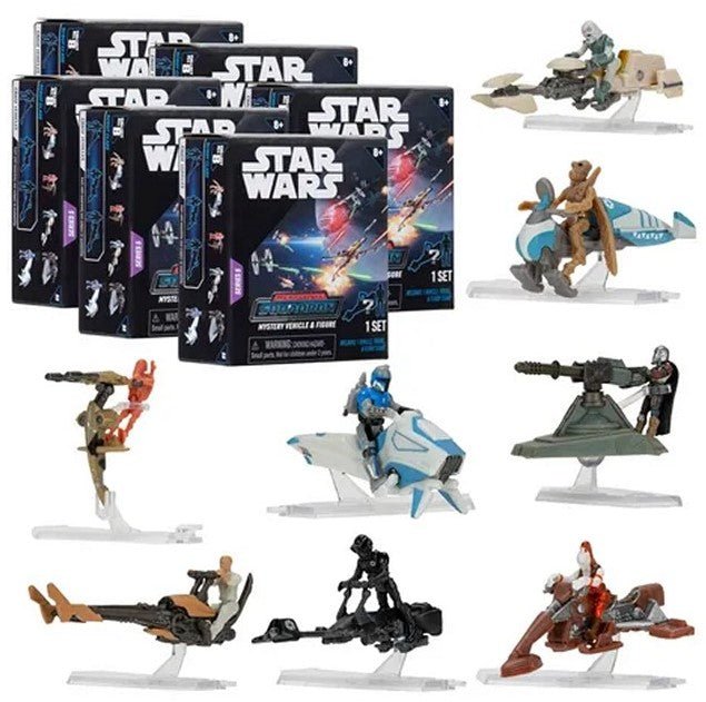 Star Wars Micro Galaxy Mystery Serie 5 – Display mit 12 Stück - Spielzeug - Sonderposten