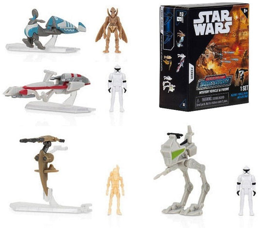Star Wars Micro Galaxy Mystery Serie 6 – Display mit 12 Stück - Spielzeug - Sonderposten